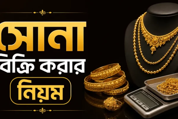 সোনা বিক্রি করার নিয়ম ২০২৬