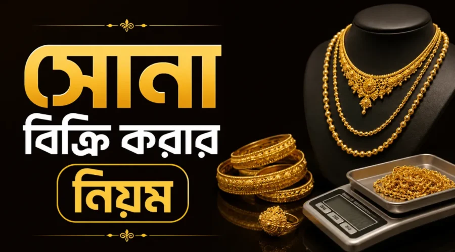 সোনা বিক্রি করার নিয়ম ২০২৬